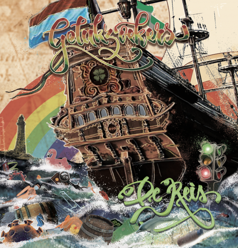 Gelukzoekers - De Reis (Ltd. Edition, orange vinyl + poster) - Afbeelding 1