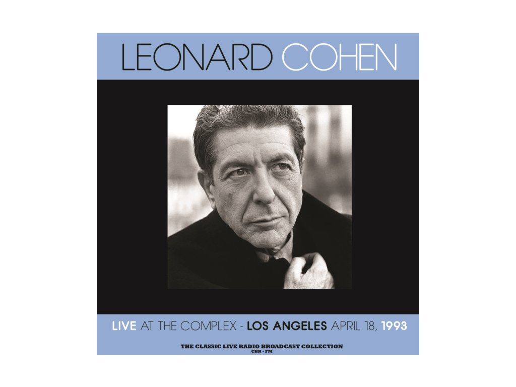 Leonard Cohen - Live At The Complex 1993 (Blue Vinyl) - Afbeelding 1