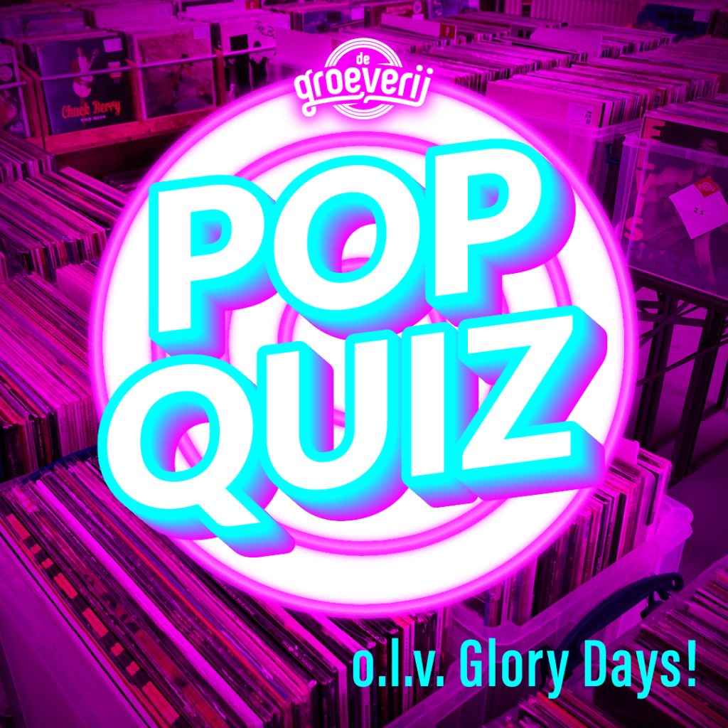 Ma. 12 okt: Popquiz!