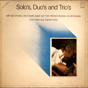Various - Solo's, Duo's and Trio's