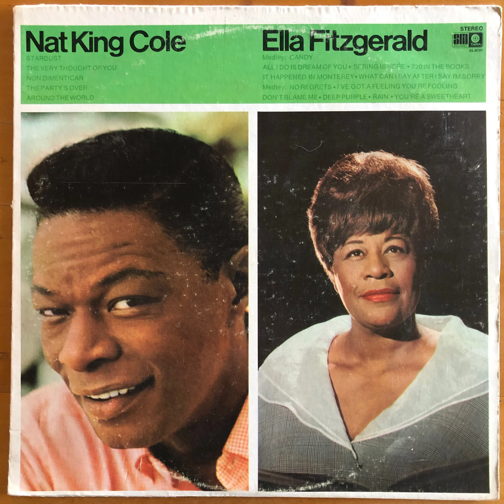 Nat King Cole / Ella Fitzgerald - Nat Sings the Great Songs / Ella's Golden Dozen