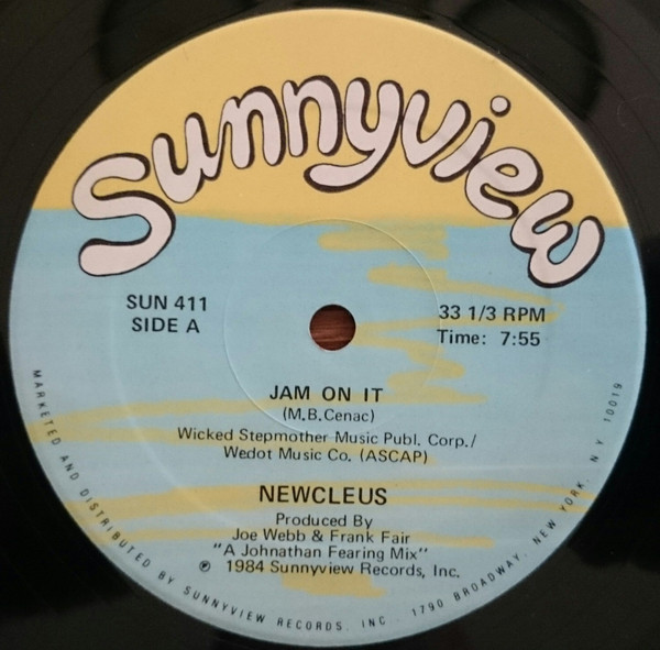 Newcleus - Jam On It (12" Maxisingle) - Afbeelding 1