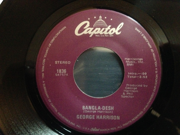 7" | George Harrison – Bangla Desh (Oldies 45) - Afbeelding 1