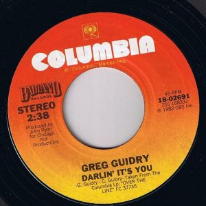 7" | Greg Guidry – Goin' Down