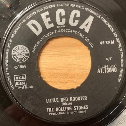 7" | The Rolling Stones – Little Red Rooster / Off The Hook - Afbeelding 1