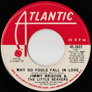 7" | Jimmy Briscoe & The Little Beavers – Why Do Fools Fall In Love