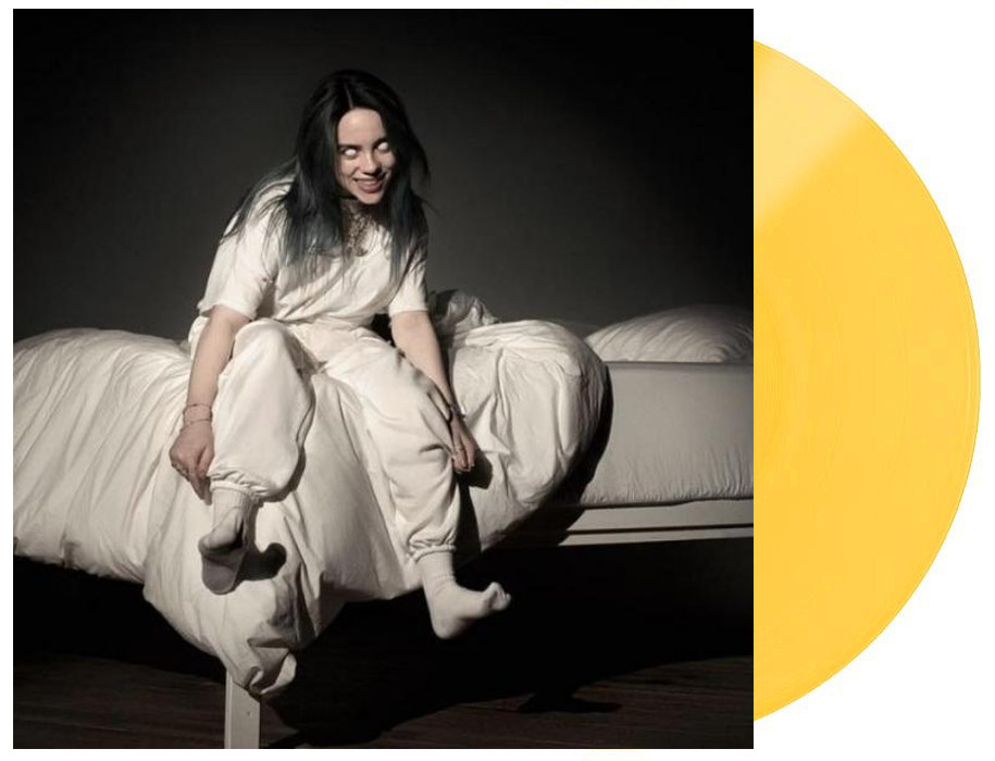 Billie Eilish - When We All Fall Asleep, Where Do We Go?  (Yellow Coloured Vinyl) - Afbeelding 1