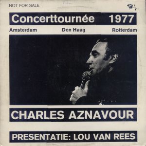 Charles Aznavour - Aznavour Concerttour 1977