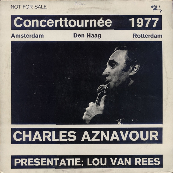 Charles Aznavour - Aznavour Concerttour 1977 - Afbeelding 1