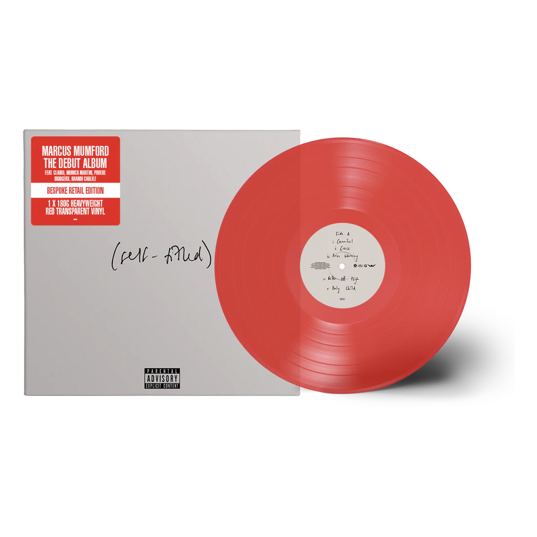 Marcus Mumford - Self-Titled (transparent red vinyl) - Afbeelding 1