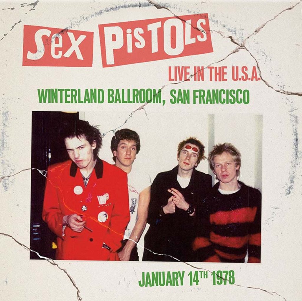 Sex Pistols - Live In The U.S.A. Winterland Ballroom, San Francisco 1978 (Limited Blue Vinyl Edition)