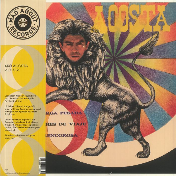 Leo Acosta - Acosta (Yellow vinyl) - Afbeelding 1