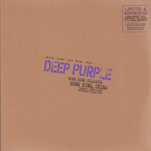 Deep purple - Live in Hong Kong (Ltd. 3LP purple marbled vinyl)