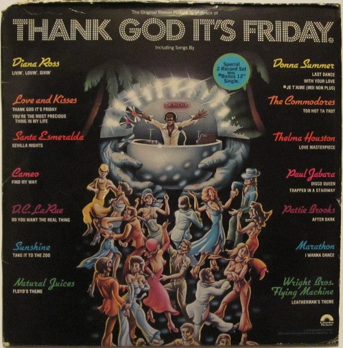 Various – Thank God It's Friday (The Original Motion Picture Soundtrack) (3LP) - Afbeelding 1