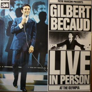 Gilbert Bécaud – Gilbert Bécaud Live In Person At The Olympia