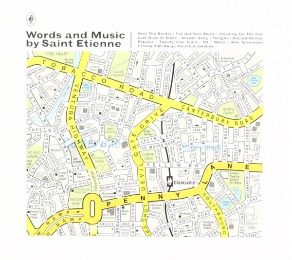 Saint Etienne - Words And Music By Saint Etienne - Afbeelding 1