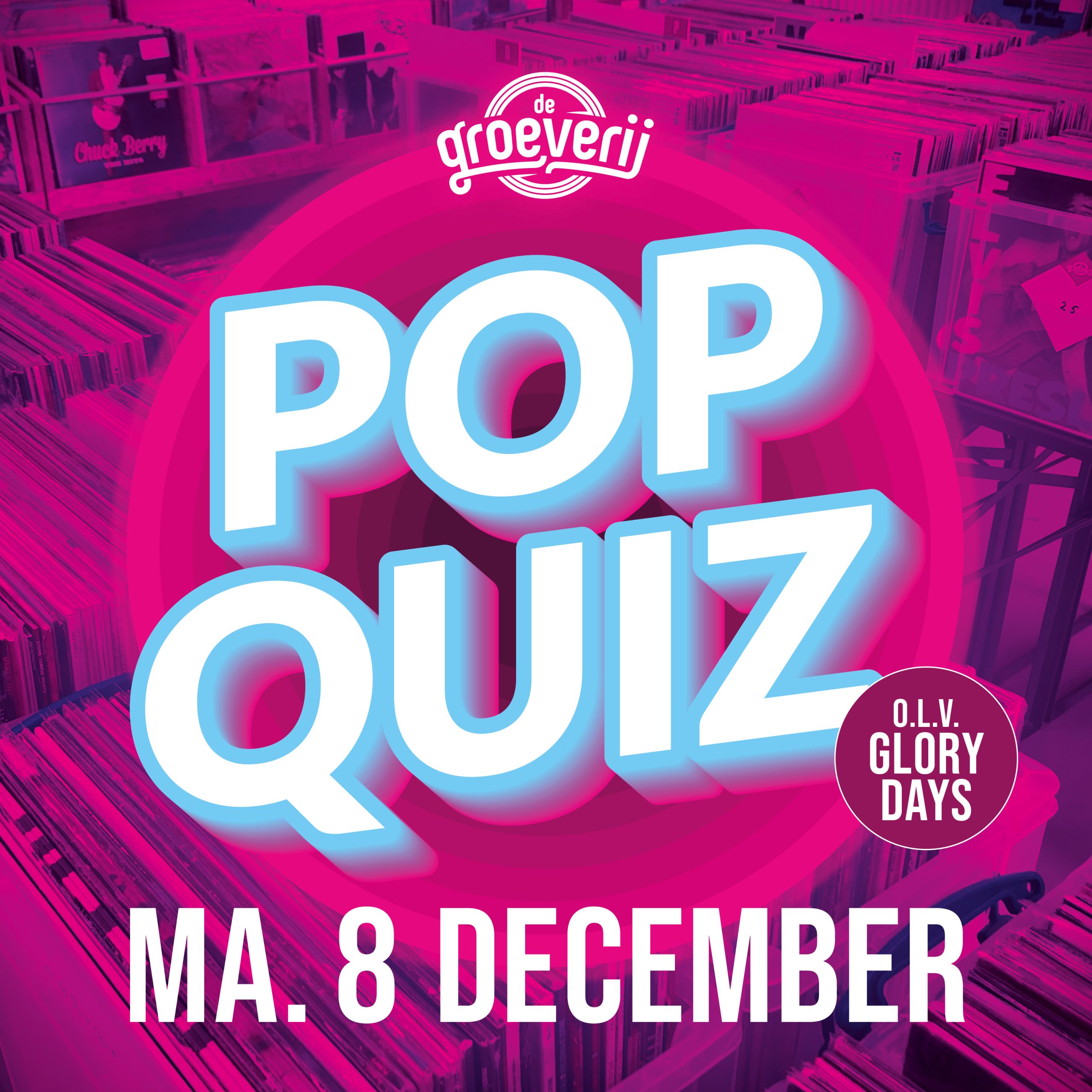 Ma. 8 DEC.: POPQUIZ! - Afbeelding 1