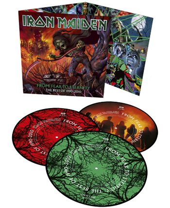 Iron Maiden – From Fear To Eternity - The Best Of 1990-2010 (Limited Edition 3LP Picture Disc vinyl) - Afbeelding 1