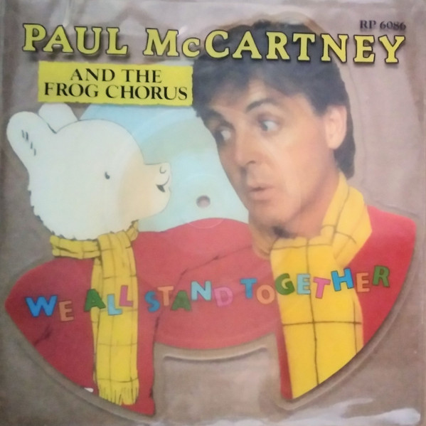 Paul McCartney and the Frog Chorus - We All Stand Together (Shape Picturedisc, single) - Afbeelding 1