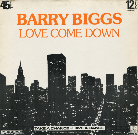 12" | Barry Biggs – Love Come Down - Afbeelding 1