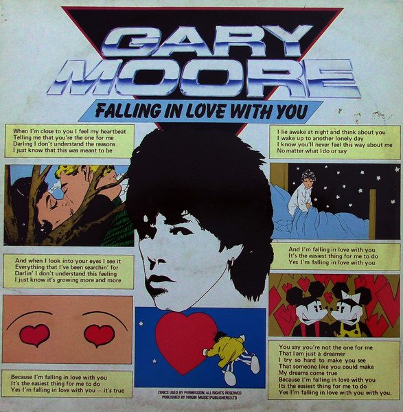 Gary Moore - Falling in Love with You (12" Maxisingle) - Afbeelding 1