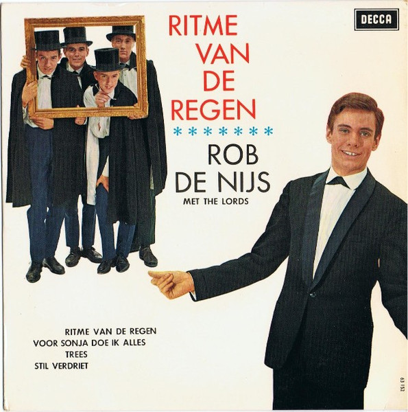 7" | Rob de Nijs met the Lords - Ritme van de Regen - Afbeelding 1