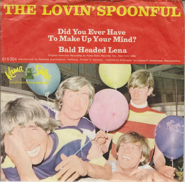 7" | The Lovin' Spoonful - Did You Ever Have to Make up Your Mind? - Afbeelding 1