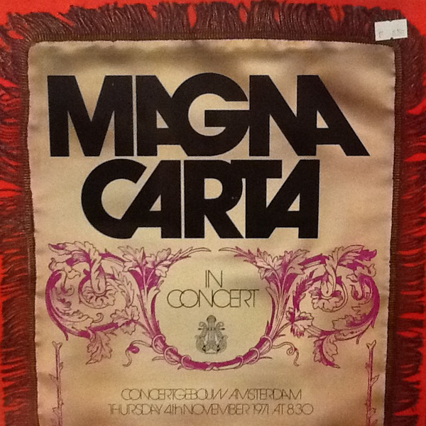 Magna Carta - In Concert, Concertgebouw Amsterdam 1971 - Afbeelding 1