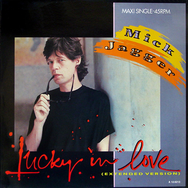 12" | Mick Jagger - Lucky in Love - Afbeelding 1