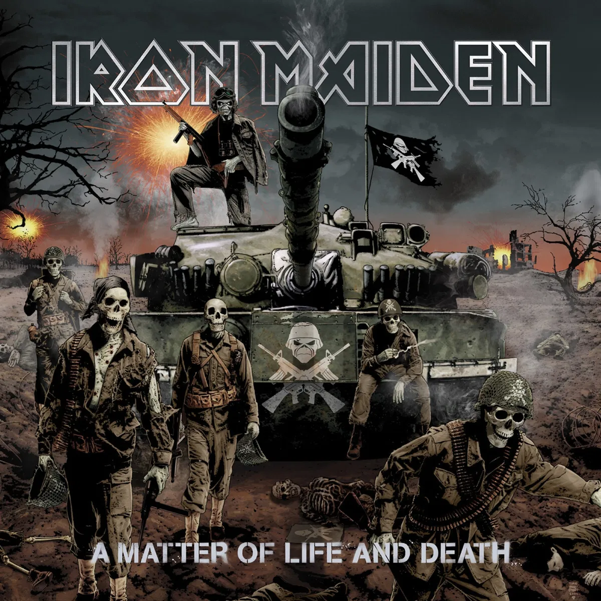 Iron Maiden - A Mattter of Life and Death (2 LP) - Afbeelding 1