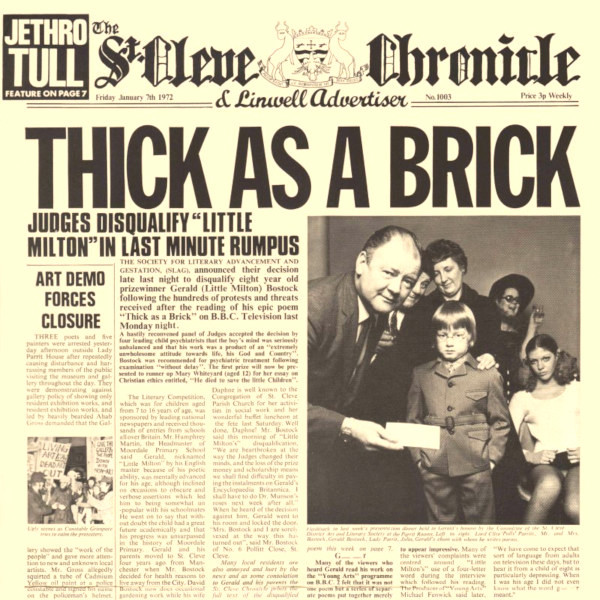 Jethro Tull - Thick as a Brick - Afbeelding 1