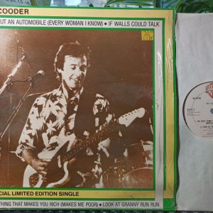 12" Maxisingle | Ry Cooder - Crazy 'Bout an Automobile (Every Woman I Know)