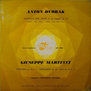 Anton Dvorak - Serenata per Archi - Giuseppe Martucci - Notturno