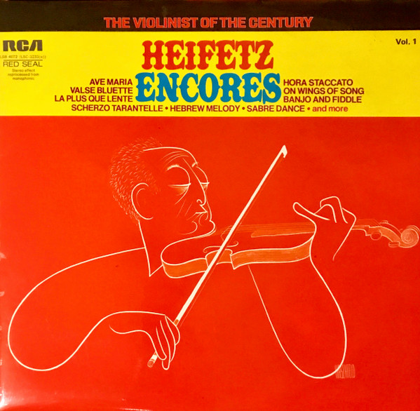 Heifetz - Encores vol. 1