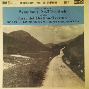 Mendelssohn; Symphony no. 3 "Scottish"