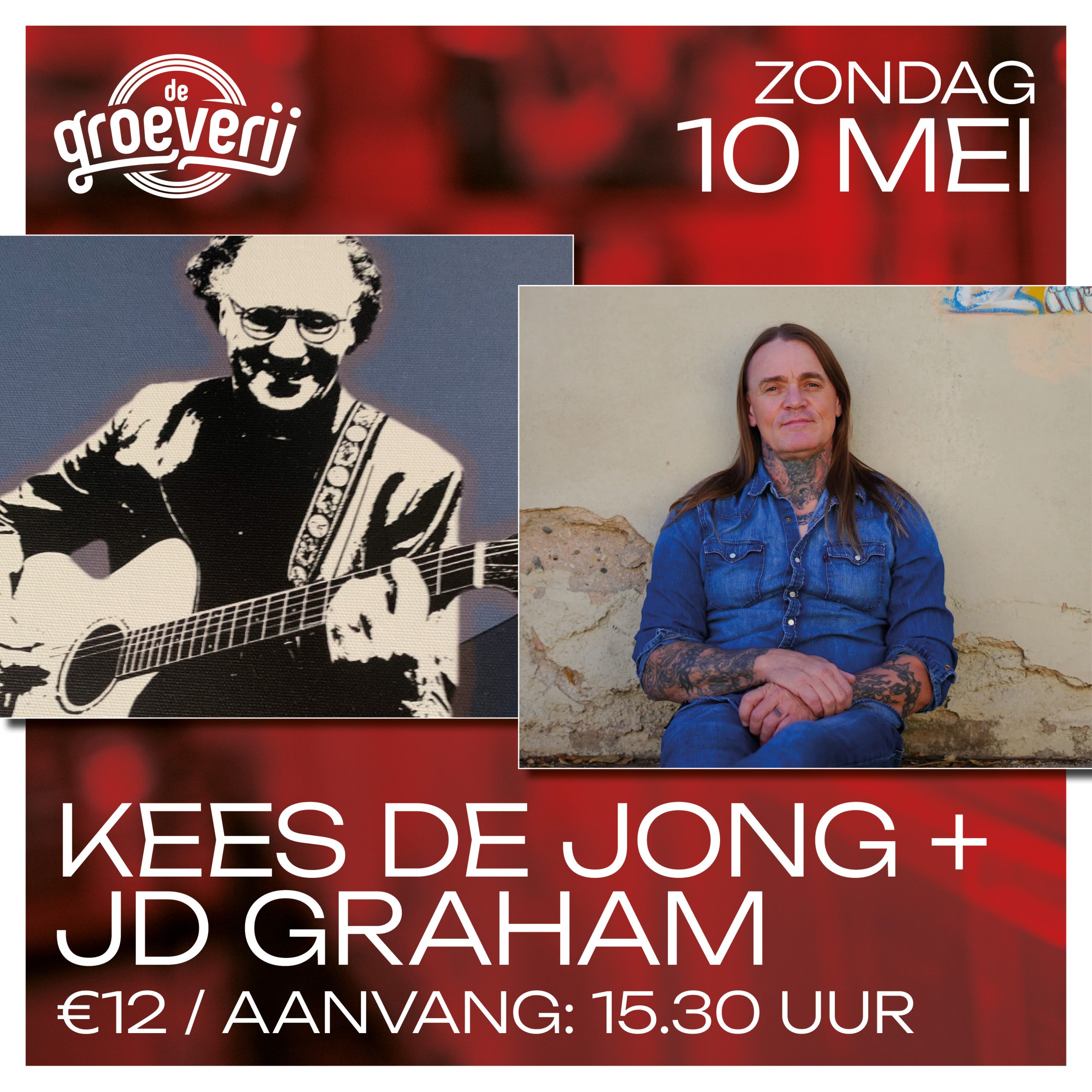 10 mei: Kees de Jong + JD Graham - Afbeelding 1