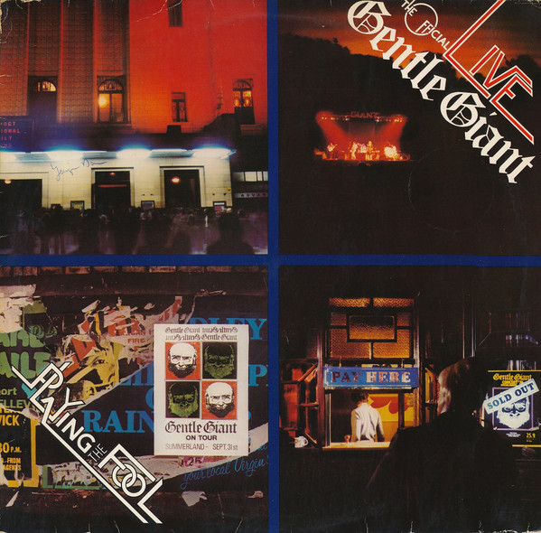 Gentle Giant - Playing the Fool (2 LP)