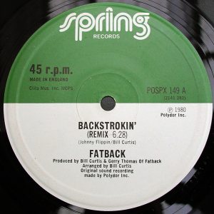 12" | Fatback - Backstrokin' (remix)