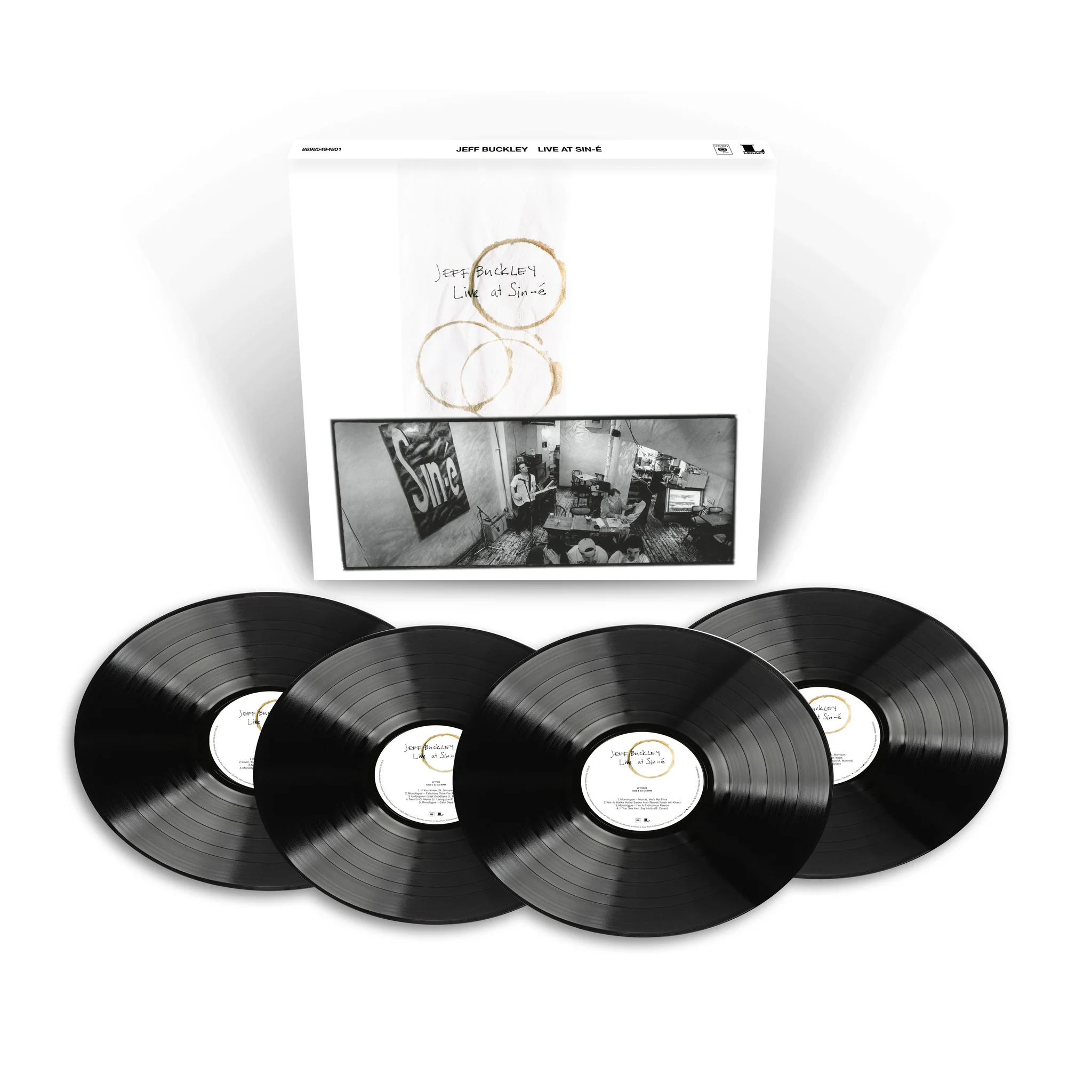 Jeff Buckley - Live at Sin-E (4LP box) - Afbeelding 1