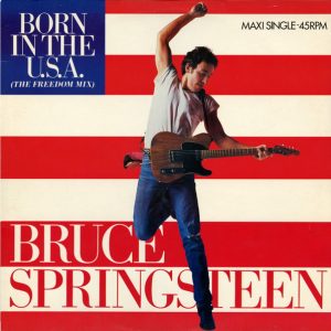 12" | Bruce Springsteen - Born in the USA (radio, dub- en freedom-mix)