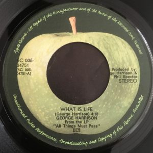 7" | George Harrison - What is Life