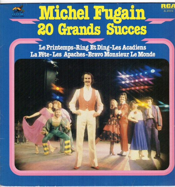Michel Fugain - 20 Grands Succes (a vinyl blue)