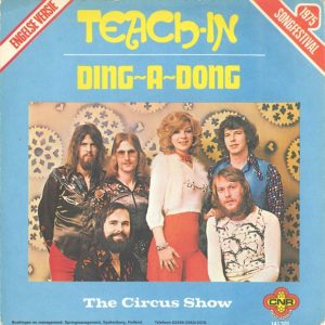7" | Teach-In - Ding-A-Dong (UK-versie, songfestival)