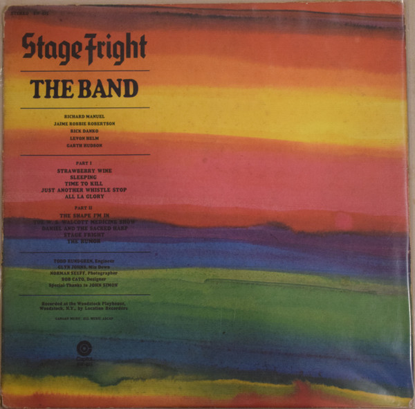 The Band - Stage Fright