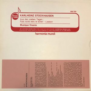 Karlheinz Stockhausen / Musique Vivante - Aus den Sieben Tage