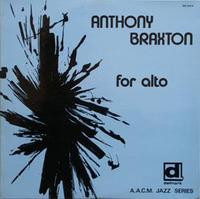 Anthony Braxton - For Alto (2 LP)