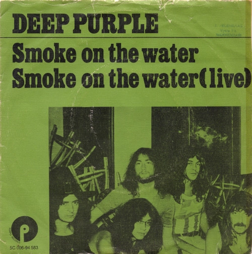 7" | Deep Purple - Smoke on the Water / Smoke on the Water (live)