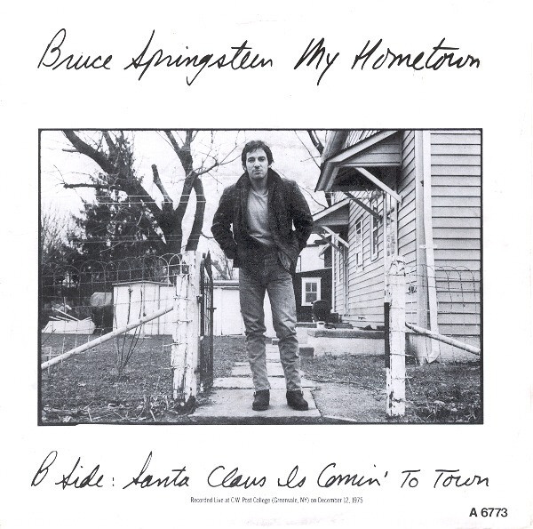 7" | Bruce Springsteen - My Hometown / Santa Claus is Coming to Town