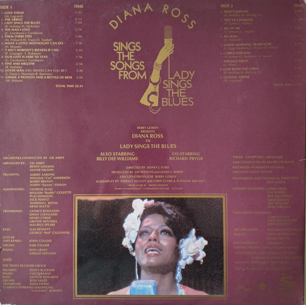 Diana Ross - (Sings The Songs From) Lady Sings The Blues