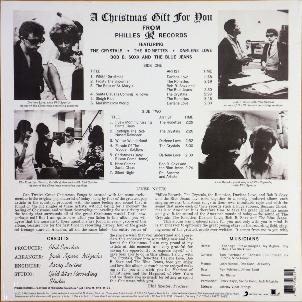 Phil Spector - A Christmas Gift for You from Philles Records